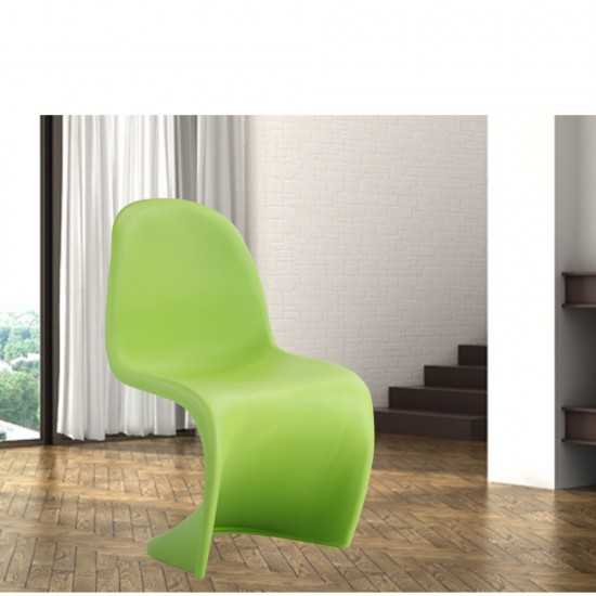 Fine Mod Imports Shape Chair, Green