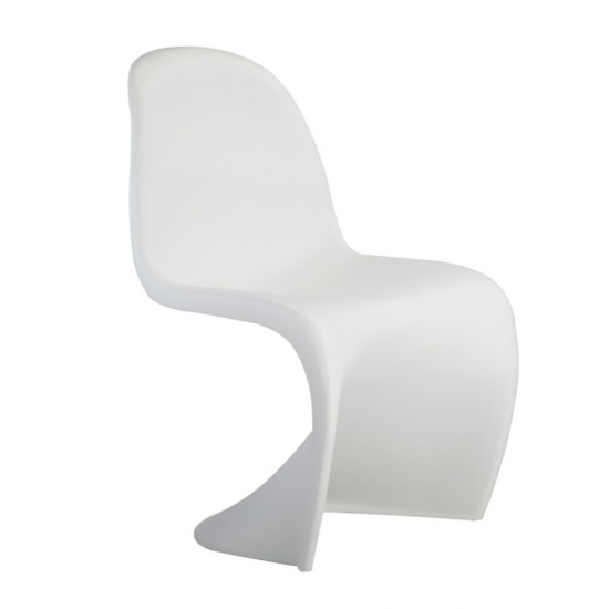 Fine Mod Imports Shape Chair, offwhite