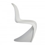 Fine Mod Imports Shape Chair, offwhite