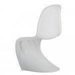 Fine Mod Imports Shape Chair, offwhite