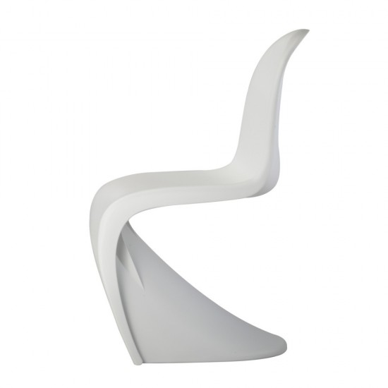 Fine Mod Imports Shape Chair, offwhite