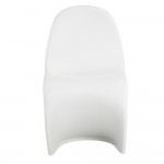 Fine Mod Imports Shape Chair, offwhite