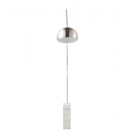 Fine Mod Imports Arch Lamp Big Base, White