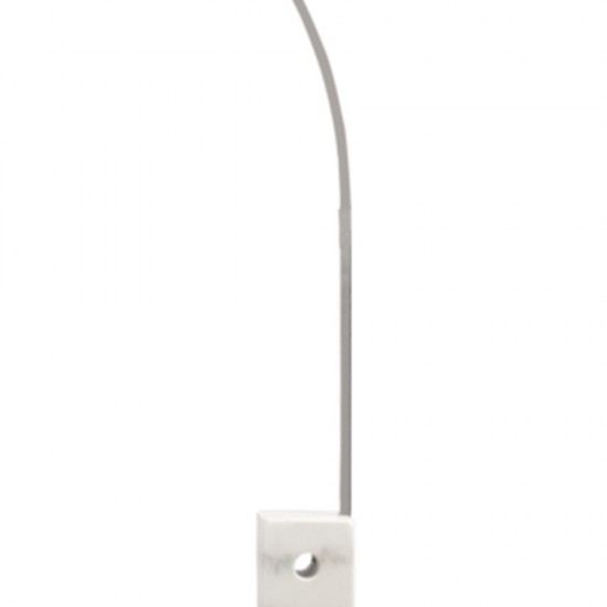 Fine Mod Imports Arch Lamp Big Base, White