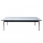 Fine Mod Imports Lc10 Coffee Table 48 Cube, Clear
