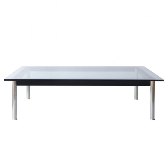 Fine Mod Imports Lc10 Coffee Table 48 Cube, Clear