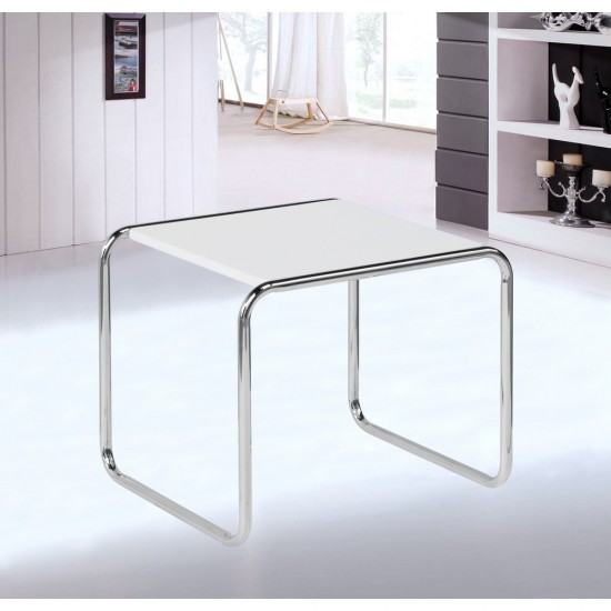 Fine Mod Imports Nesting Table Small, White