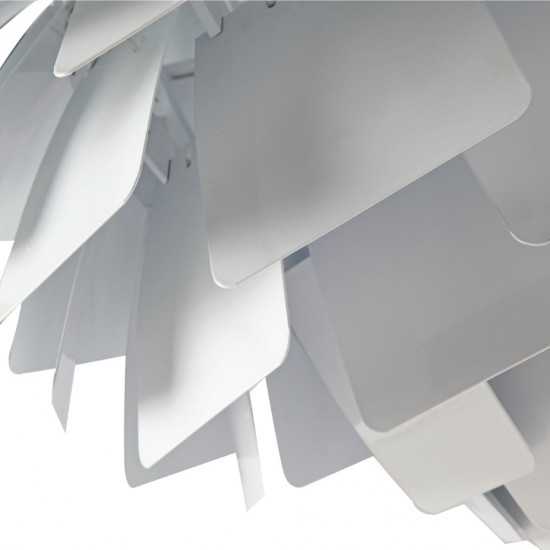 Fine Mod Imports Artichoke Leaf Lamp, White