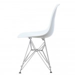 Fine Mod Imports WireLeg Dining Side Chair, White