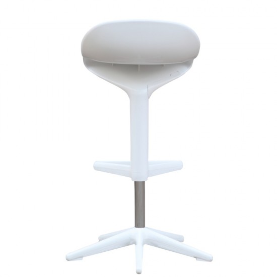 Fine Mod Imports Different Bar Stool Chair, White