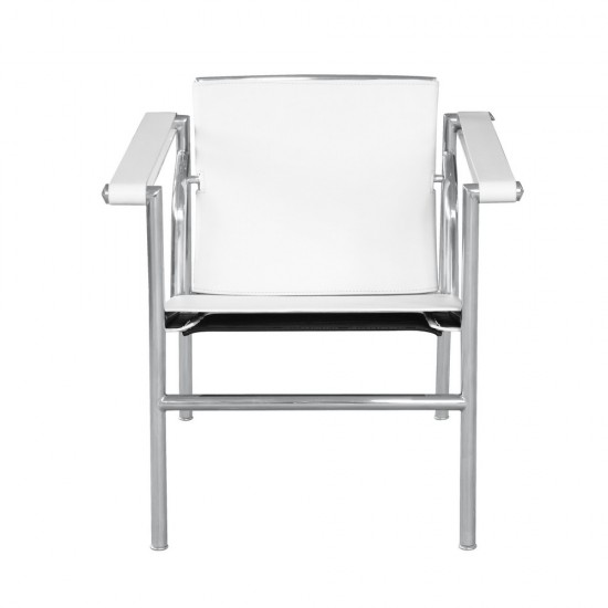 Fine Mod Imports String Flat Chair, White