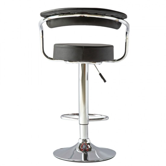 Fine Mod Imports Smart Barstool, Black