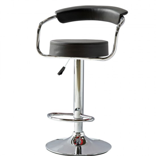 Fine Mod Imports Smart Barstool, Black