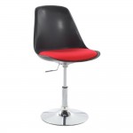 Fine Mod Imports Lilly Side Chair, Black