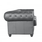 Fine Mod Imports Chestfield Sofa, Black