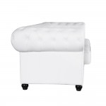 Fine Mod Imports Chestfield Sofa, White