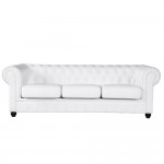 Fine Mod Imports Chestfield Sofa, White