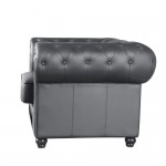 Fine Mod Imports Chestfield Chair, Black