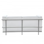 Fine Mod Imports Grand Lc3 Loveseat, White