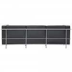 Fine Mod Imports Grand Lc3 Sofa, Black