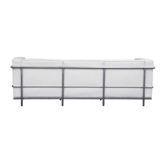 Fine Mod Imports Grand Lc3 Sofa, White