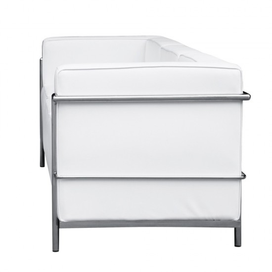 Fine Mod Imports Grand Lc3 Sofa, White