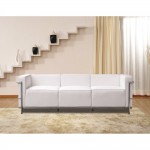 Fine Mod Imports Grand Lc3 Sofa, White