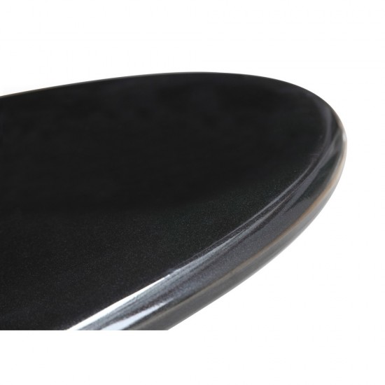 Fine Mod Imports Razzle Counter Table, Black