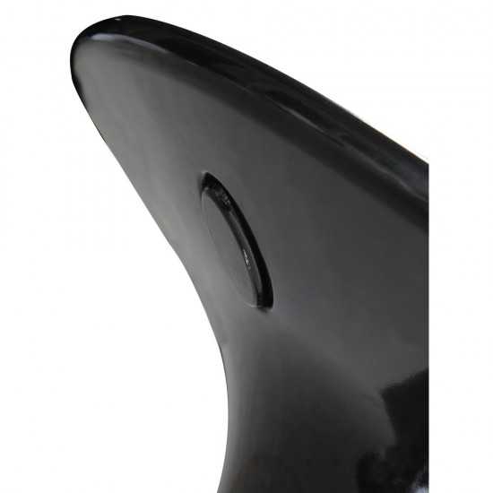 Fine Mod Imports Razzle Counter Table, Black