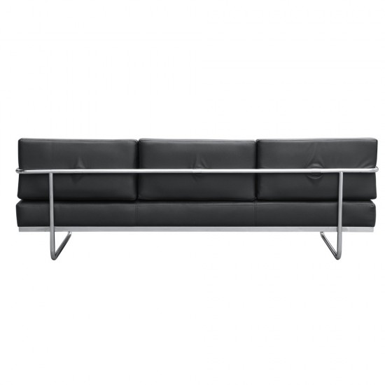Fine Mod Imports Flat Lc5 Sofa Bed, Black