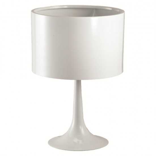 Fine Mod Imports Tulip Table Lamp, White