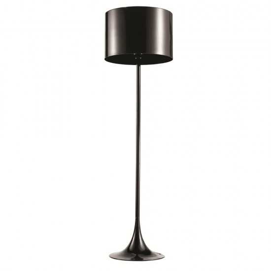 Fine Mod Imports Tulip Floor Lamp, Black