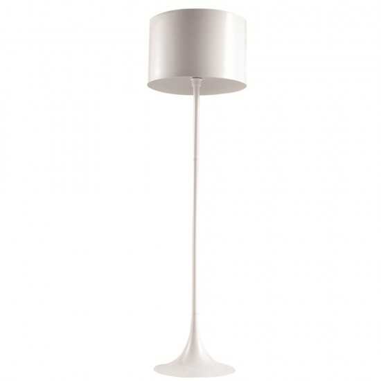 Fine Mod Imports Tulip Floor Lamp, White