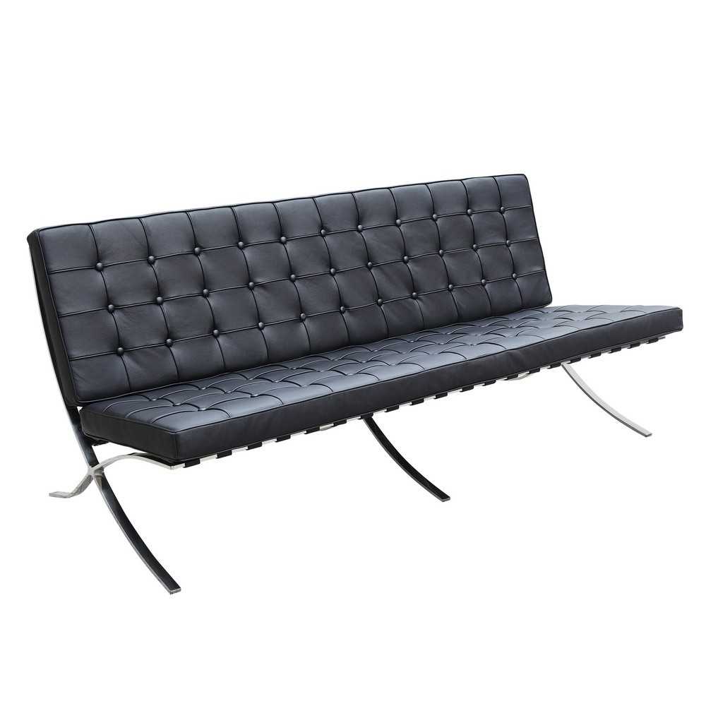 Fine Mod Imports Pavilion Sofa, Black Fine Mod Imports Pavilion Sofa, Black