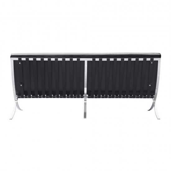 Fine Mod Imports Pavilion Sofa, Black