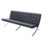 Fine Mod Imports Pavilion Sofa, Black