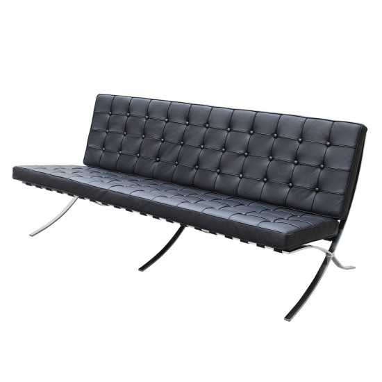 Fine Mod Imports Pavilion Sofa, Black