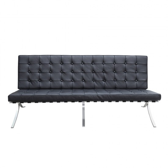 Fine Mod Imports Pavilion Sofa, Black
