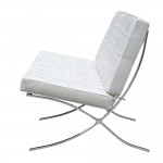 Fine Mod Imports Pavilion Sofa, White