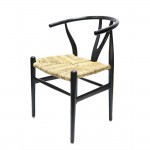 Fine Mod Imports Woodstring Dining Chair, Black