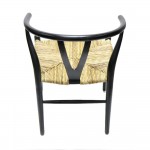 Fine Mod Imports Woodstring Dining Chair, Black