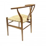 Fine Mod Imports Woodstring Dining Chair, Walnut