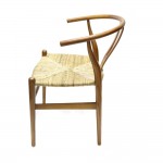 Fine Mod Imports Woodstring Dining Chair, Walnut