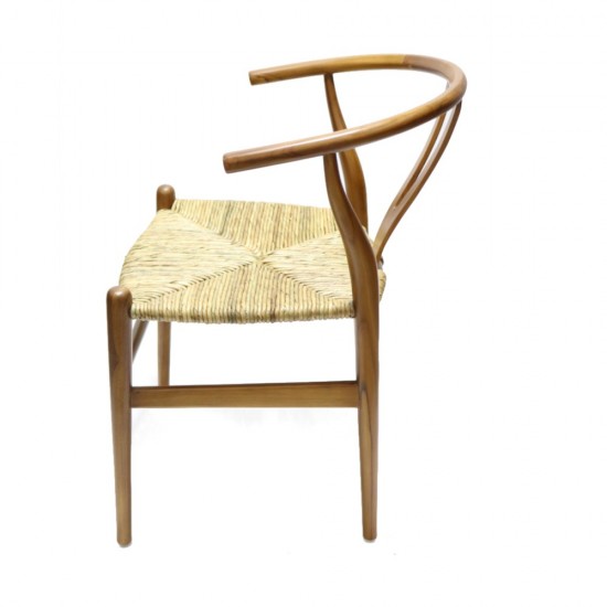 Fine Mod Imports Woodstring Dining Chair, Walnut