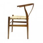 Fine Mod Imports Woodstring Dining Chair, Walnut