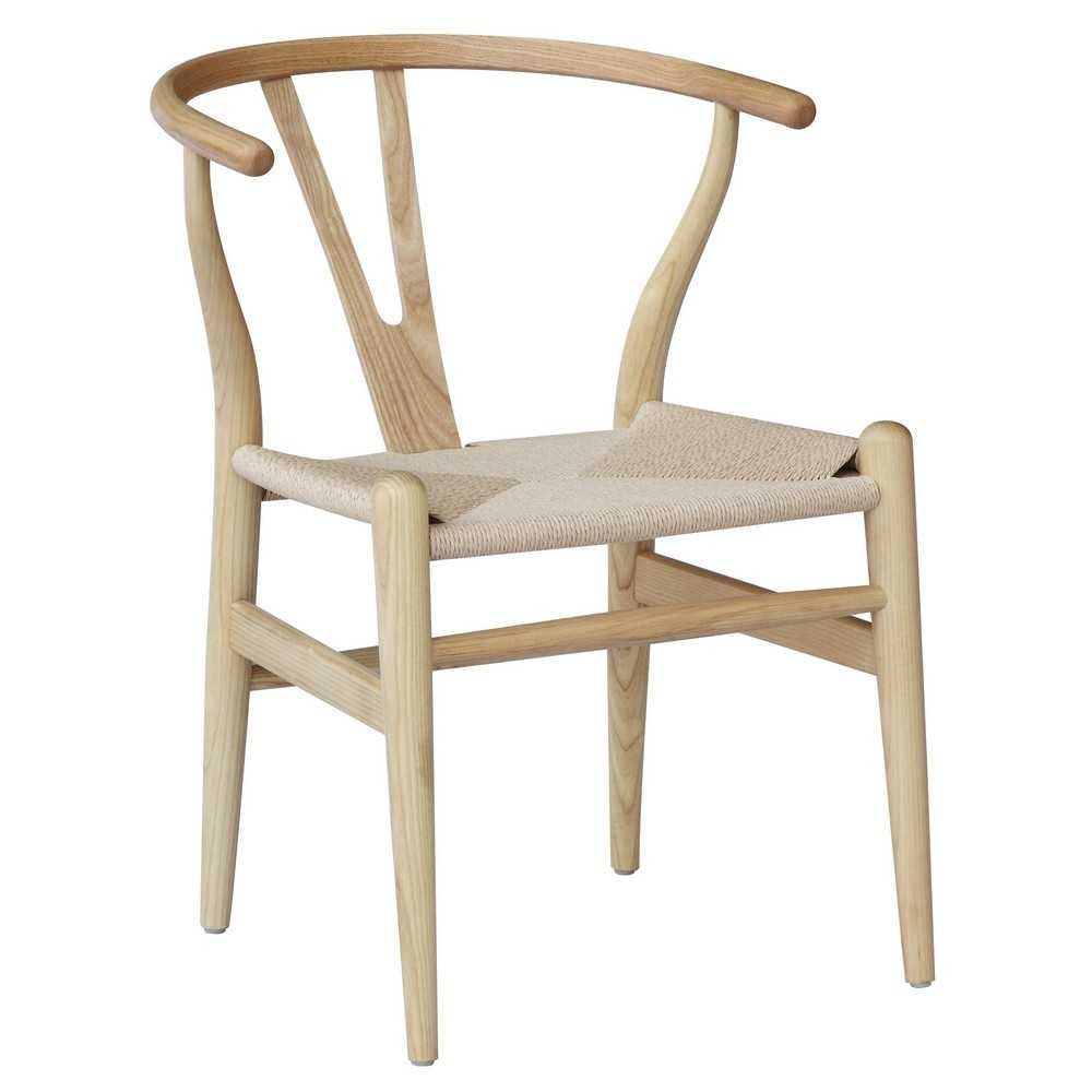 Fine Mod Imports Woodstring Dining Chair, White Fine Mod Imports Woodstring Dining Chair, White