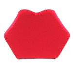 Fine Mod Imports Kiss Chair, Red