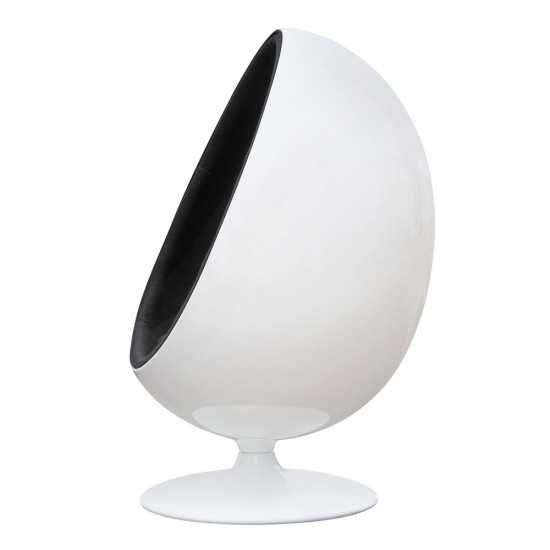 Fine Mod Imports Easter Chair, Black