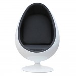 Fine Mod Imports Easter Chair, Black