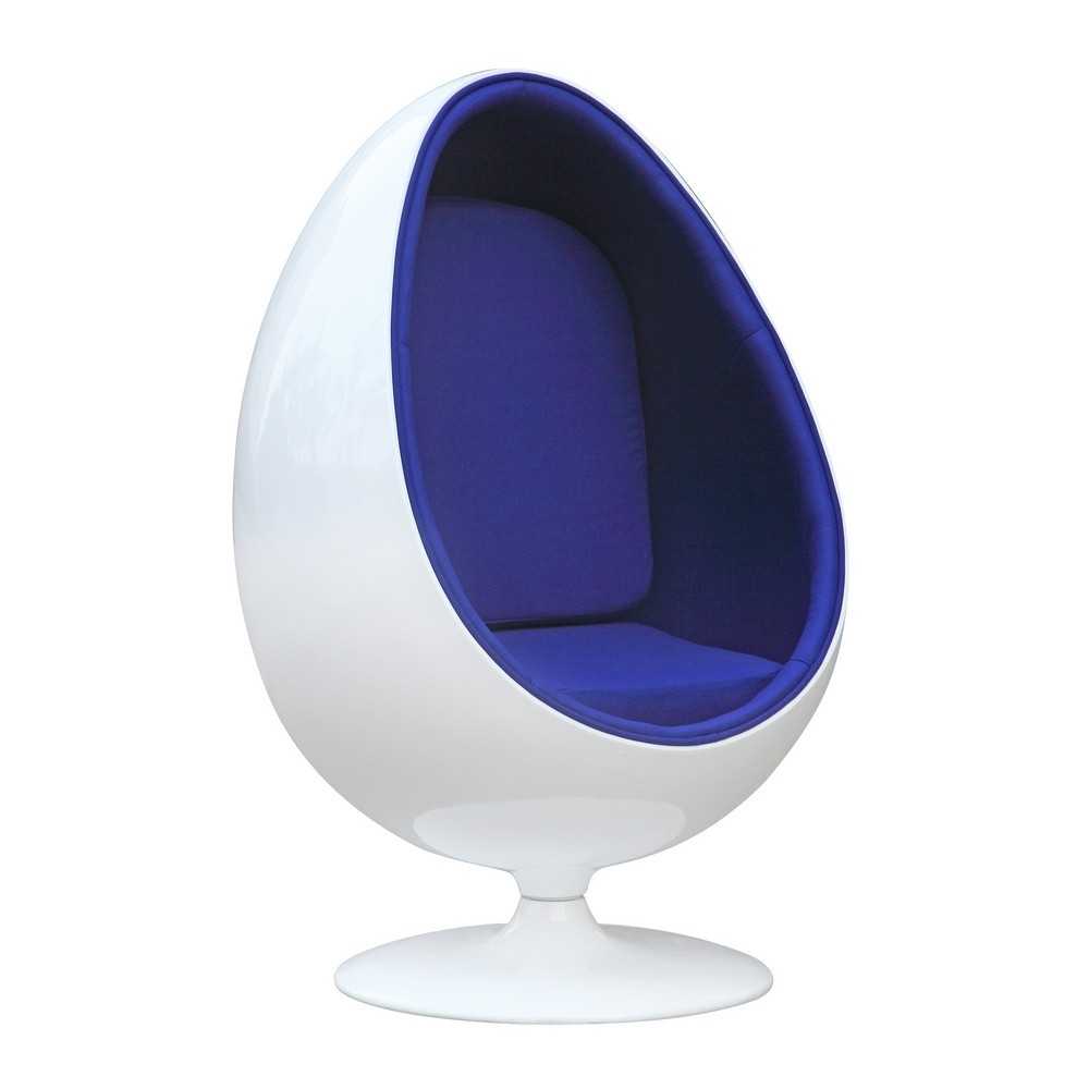 Fine Mod Imports Easter Chair, Blue Fine Mod Imports Easter Chair, Blue